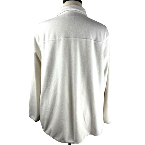 32 Degrees Women's Soft Fleece Button Snap Sweatshirt Pullover Top, Size 3X - Picture 6 of 14